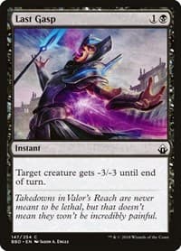 Last Gasp - Battlebond - Magic: The Gathering card