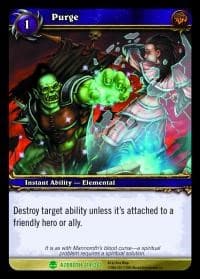 Purge - Heroes of Azeroth - WoW card