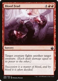 Blood Feud - Battlebond - Magic: The Gathering card