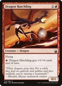 Dragon Hatchling - Battlebond - Magic: The Gathering card
