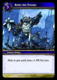 Rally the Troops - Heroes of Azeroth - WoW card