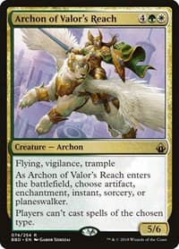 Archon of Valor's Reach - Battlebond - Magic: The Gathering card