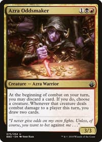 Azra Oddsmaker - Battlebond - Magic: The Gathering card