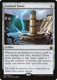 Sentinel Tower - Battlebond - Magic: The Gathering card