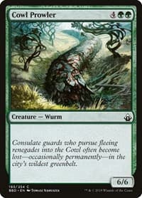 Cowl Prowler - Battlebond - Magic: The Gathering card