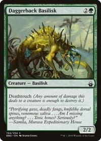 Daggerback Basilisk - Battlebond - Magic: The Gathering card