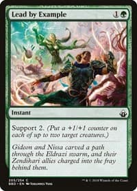 Lead by Example - Battlebond - Magic: The Gathering card