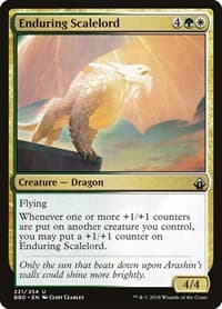 Enduring Scalelord - Battlebond - Magic: The Gathering card