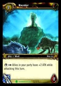 Rayder - Heroes of Azeroth - WoW card