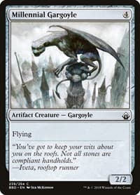 Millennial Gargoyle - Battlebond - Magic: The Gathering card