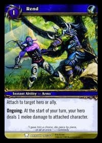 Rend - Heroes of Azeroth - WoW card