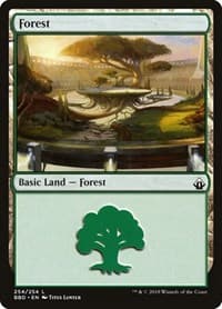 Forest - Battlebond - Magic: The Gathering card
