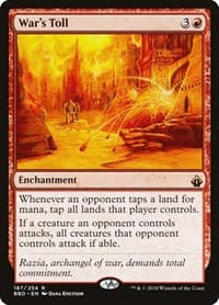 War's Toll - Battlebond - Magic: The Gathering card