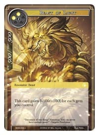 Beast of Light - Winds of the Ominous Moon - Force of Will card