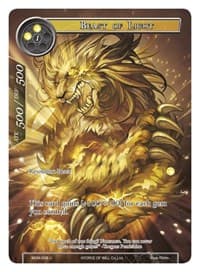 Beast of Light (Full Art) - Winds of the Ominous Moon - Force of Will card
