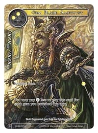 Gem Blade Amethyst (Full Art) - Winds of the Ominous Moon - Force of Will card