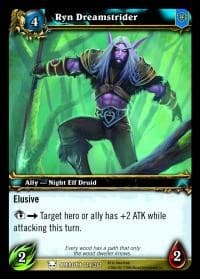 Ryn Dreamstrider - Heroes of Azeroth - WoW card