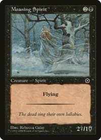 Moaning Spirit - Portal Second Age - Magic: The Gathering card