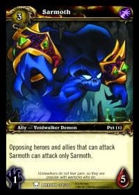 Sarmoth - Heroes of Azeroth - WoW card