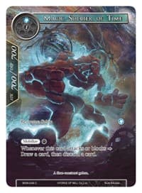 Magic Soldier of Time (Full Art) - Winds of the Ominous Moon - Force of Will card