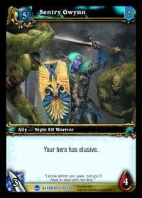Sentry Gwynn - Heroes of Azeroth - WoW card