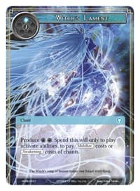 Witch's Lament - Winds of the Ominous Moon - Force of Will card