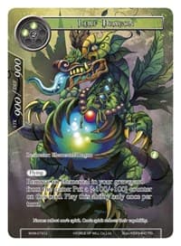 Leaf Dragon (Full Art) - Winds of the Ominous Moon - Force of Will card