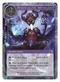 Demon in the Moonlight - Winds of the Ominous Moon - Force of Will card