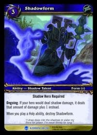 Shadowform - Heroes of Azeroth - WoW card