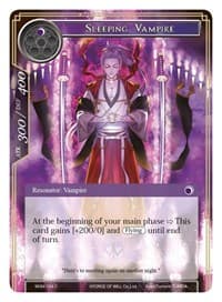 Sleeping Vampire - Winds of the Ominous Moon - Force of Will card