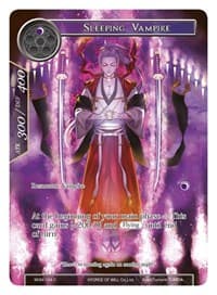 Sleeping Vampire (Full Art) - Winds of the Ominous Moon - Force of Will card