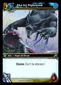 Sha'lin Nightwind - Heroes of Azeroth - WoW card