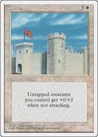 Castle - Fourth Edition - Magic: The Gathering card
