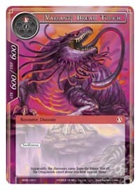 [Variant] Dread Touch - Winds of the Ominous Moon - Force of Will card