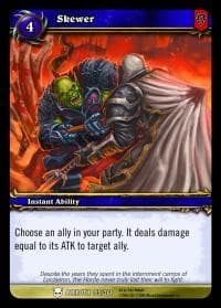 Skewer - Heroes of Azeroth - WoW card