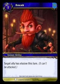 Sneak - Heroes of Azeroth - WoW card