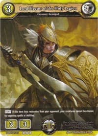 Lord Hector of the Holy Legion - Surge of Titans - Dragoborne card