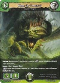 Dirge, the Corrupted - Surge of Titans - Dragoborne card