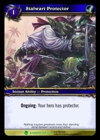 Stalwart Protector - Heroes of Azeroth - WoW card