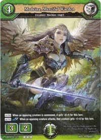 Medeina, Merciful Warden - Surge of Titans - Dragoborne card