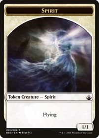 Spirit Token - Battlebond - Magic: The Gathering card