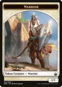 Warrior Token - Battlebond - Magic: The Gathering card