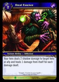 Steal Essence - Heroes of Azeroth - WoW card