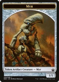 Myr Token - Battlebond - Magic: The Gathering card