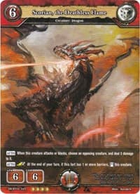 Scorian, the Deathless Flame - Surge of Titans - Dragoborne card