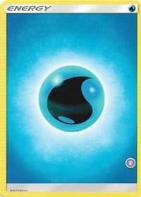 Water Energy (2) - SM Trainer Kit: Alolan Sandslash & Alolan Ninetales - Pokemon card