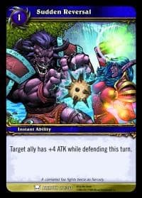 Sudden Reversal - Heroes of Azeroth - WoW card