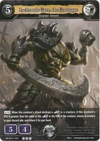 Lachrande Gurn, the Grotesque - Surge of Titans - Dragoborne card
