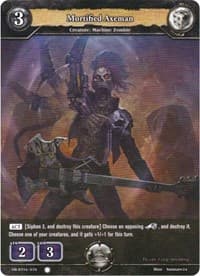 Mortified Axeman - Surge of Titans - Dragoborne card