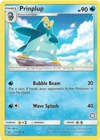 Prinplup (13) - SM Trainer Kit: Alolan Sandslash & Alolan Ninetales - Pokemon card